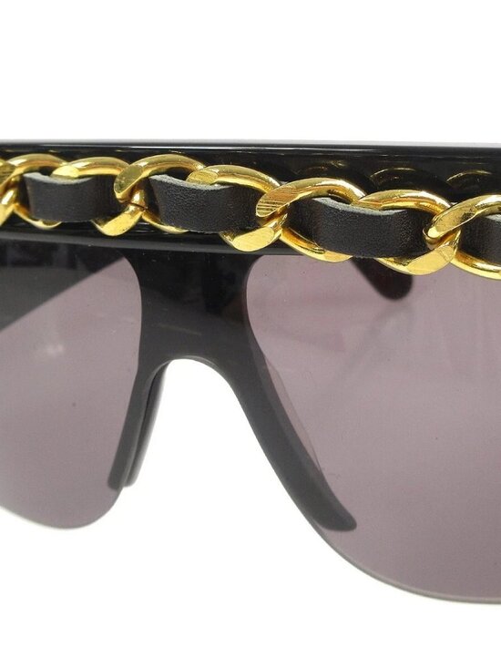 Chanel Chain Sunglasses Black Eyewear main image 2